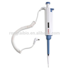 Micro-pipette digitale à volume variable RONGTAI avec commutateur 0.5-10ul